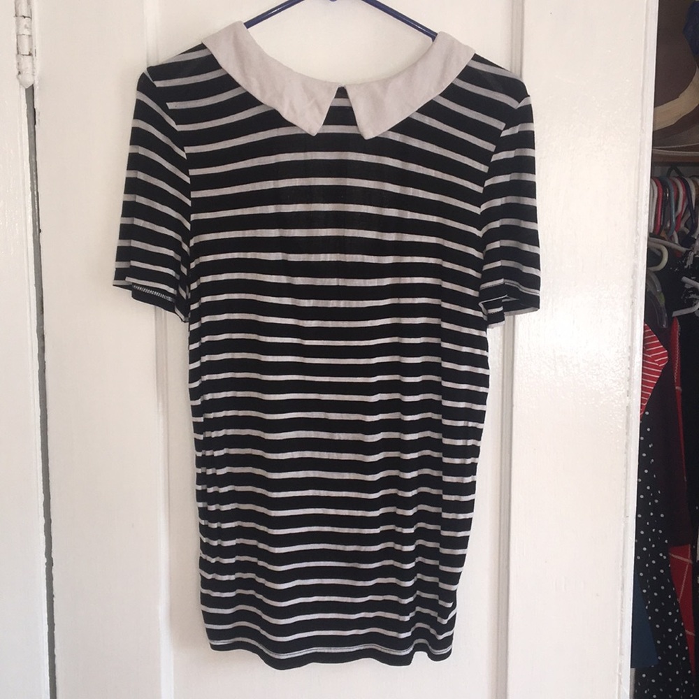 ModCloth Peter Pan Top sz M